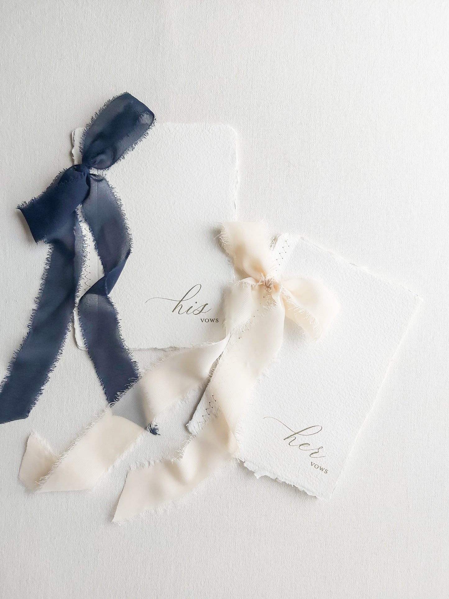 Luxury Handmade Wedding Vow Books