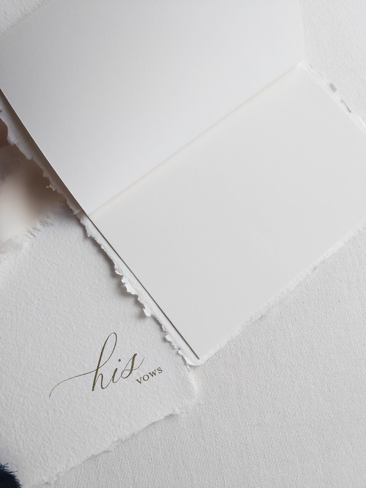 Luxury Handmade Wedding Vow Books
