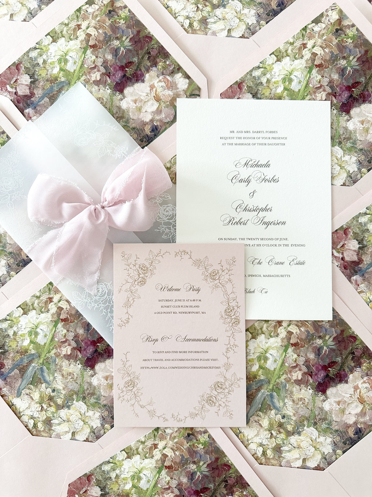 Wedding stationery collection