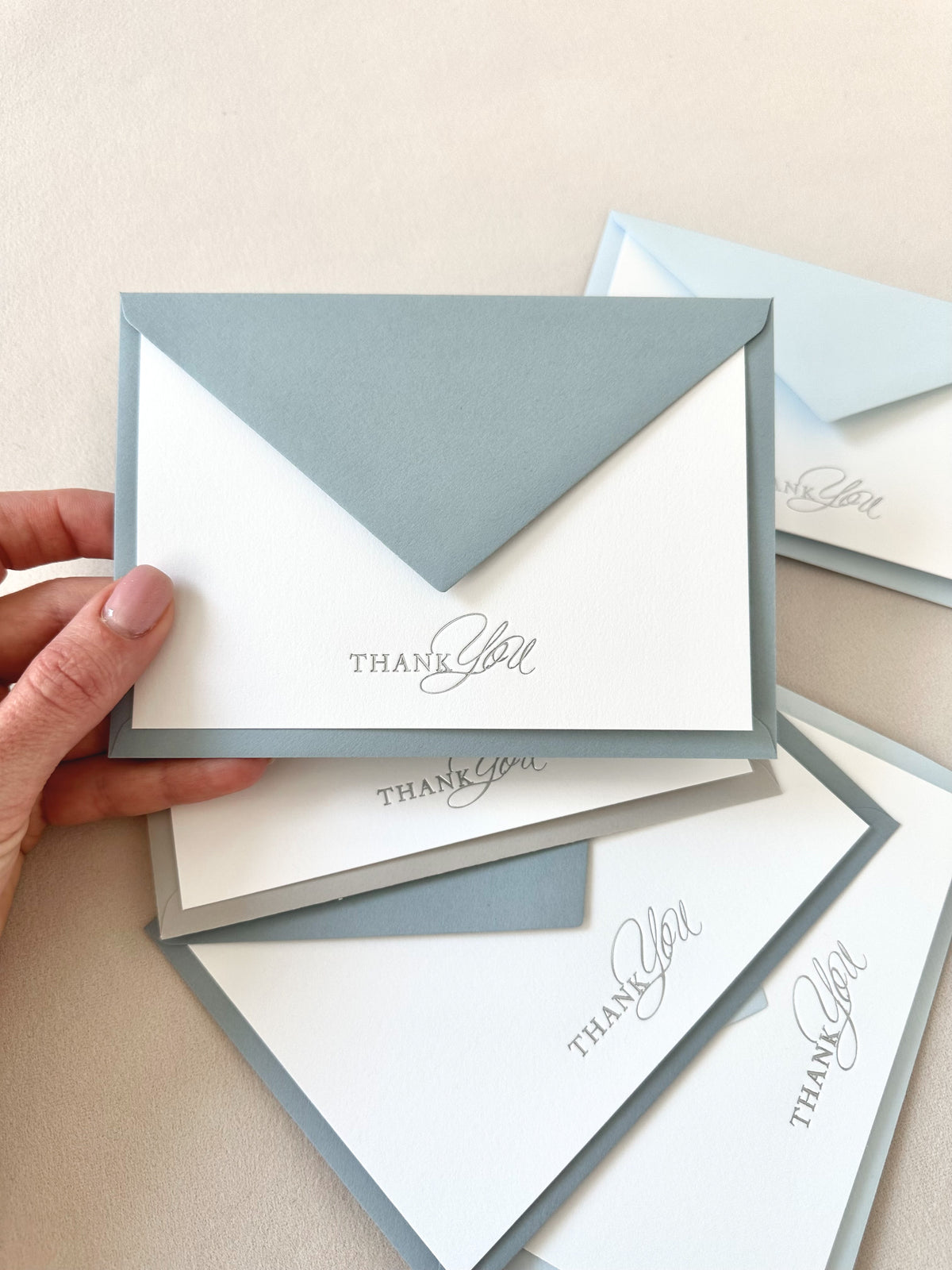CUSTOM WEDDING THANK YOU CARDS