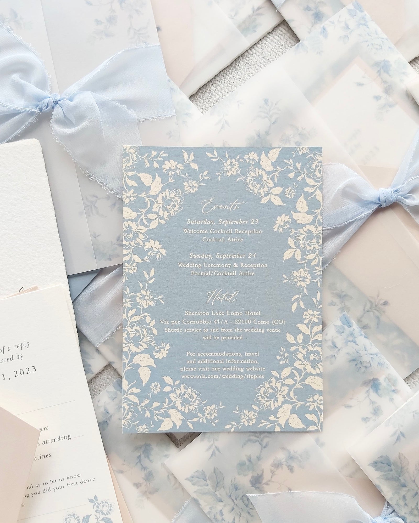 Wedding stationery collection