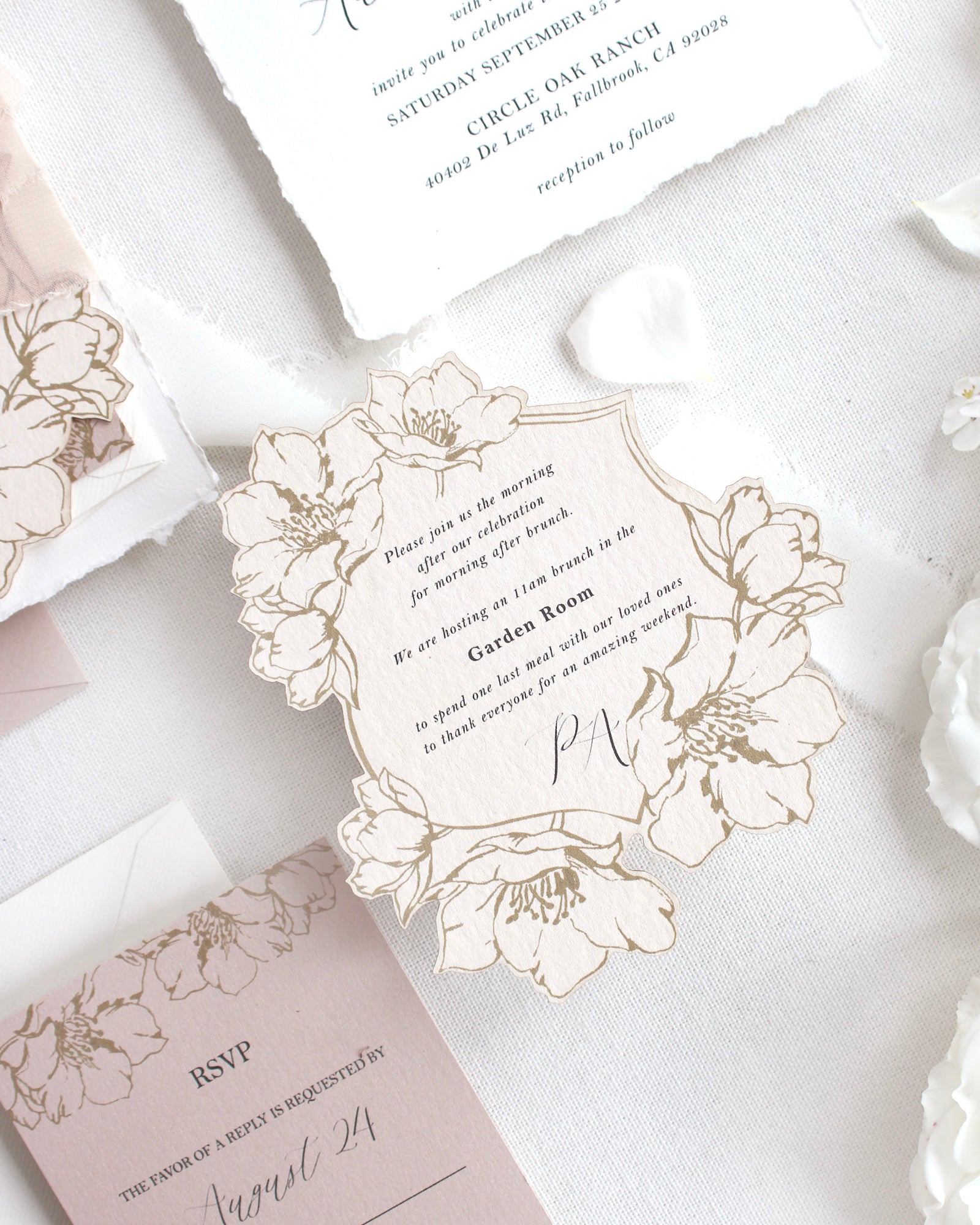 Wedding stationery collection