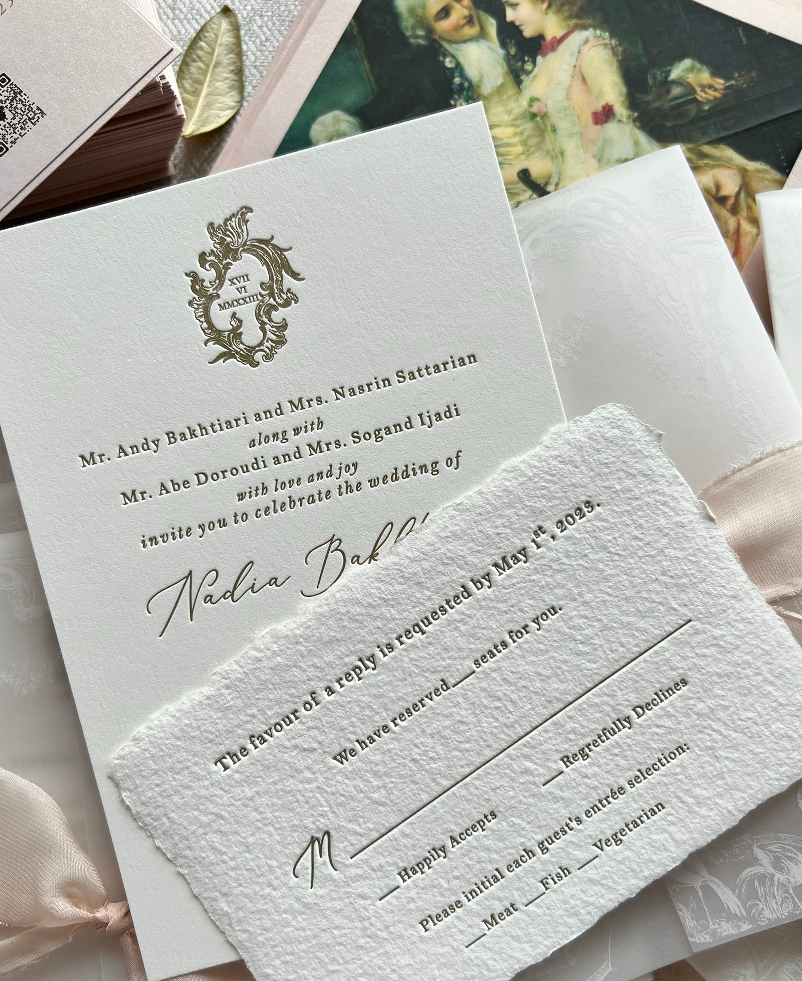 Wedding stationery collection