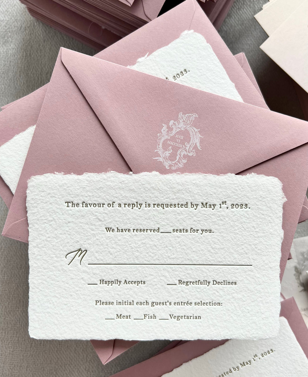 Wedding stationery collection
